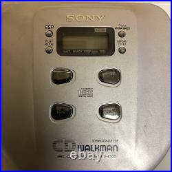 SONY CASIO KOHKA CD player portable set untested for parts junk