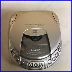SONY CASIO KOHKA CD player portable set untested for parts junk