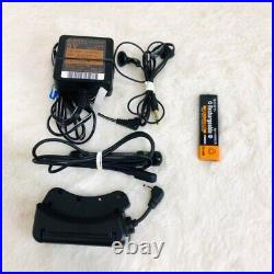 SONY CD D-NE730 Walkman Portable CD Player Black Used Japan Tested Working