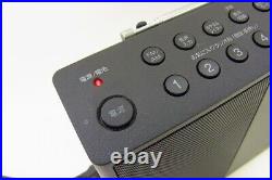 SONY CD Radio Player ZS-E30 Black used From Japan Express delivery