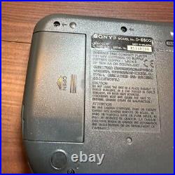 SONY CD WALKMAN D-E500 2012 From Japan