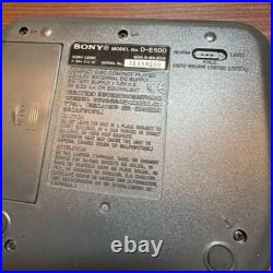 SONY CD WALKMAN D-E500 2012 From Japan
