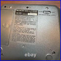 SONY CD WALKMAN D-E500 2012 From Japan