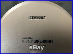 SONY CD WALKMAN D-EJ01 D-E01 20th ANNIVERSARY Made in Japan SLIDING LOADER NEW