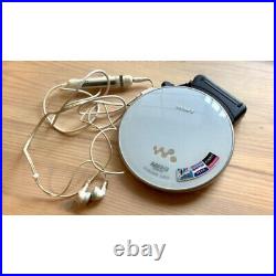 SONY CD WALKMAN D-NE730 White Confirmed Operation(AC adapter) limited From JP