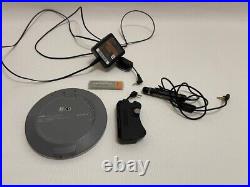 SONY CD Walkman Bundle D-NE730 Remote Control Earphone Black