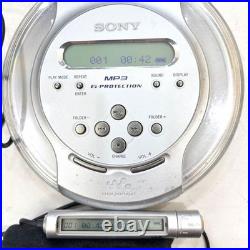 SONY CD Walkman D-CJ01 Portable Music Player MP3 G-Protection Remote control
