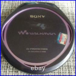 SONY CD Walkman D-E888 Portable CD Player Junk Free Shipping Japan WithT. (K7716)