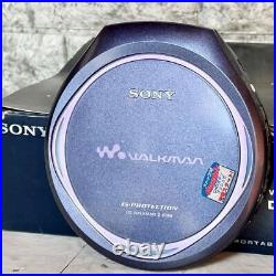 SONY CD Walkman D-E888 personal CD player in good condition withbox