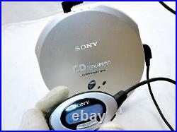 SONY CD Walkman D-E990 G-Protection VTG Portable Player Used Tested Working