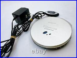 SONY CD Walkman D-E990 G-Protection VTG Portable Player Used Tested Working