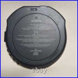 SONY CD Walkman D-E990 Silver portable CD Player Used, Working