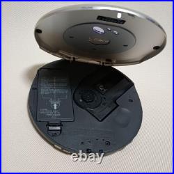 SONY CD Walkman D-E990 Silver portable CD Player Used, Working