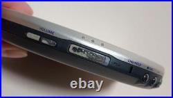 SONY CD Walkman D-E990 Silver portable CD Player Used, Working