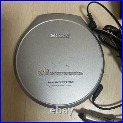 SONY CD Walkman D-E999 Portable CD Player Junk Free Shipping Japan WithT. (K7585)