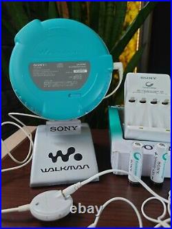 SONY CD Walkman D-EJ002, mint, accessories