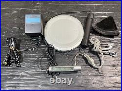 SONY CD Walkman D-EJ1000 Portable CD Player Silver With Accessories Used