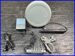 SONY CD Walkman D-EJ1000 Portable CD Player Silver With Accessories Used