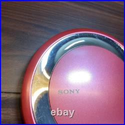 SONY CD Walkman D-EJ700 Pink 2805 From Japan