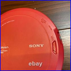 SONY CD Walkman D-EJ700 Pink 2805 From Japan