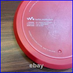 SONY CD Walkman D-EJ700 Pink 2805 From Japan