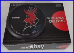 SONY CD Walkman D-EJ775 Spider Man Limited Edition withbox