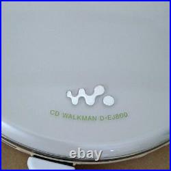 SONY CD Walkman D-EJ800 Portable CD Player Free Shipping Japan WithTracking. K4303