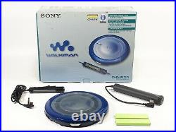 SONY CD Walkman D-EJ855 with BOX, NEW Batteries & ALL accessories - SEE PICS