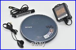 SONY CD Walkman D-NE830 L Portable CD Player Blue MP3 Japan Tested Working Japan