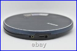 SONY CD Walkman D-NE830 L Portable CD Player Blue MP3 Japan Tested Working Japan