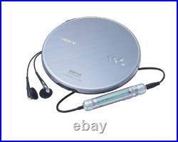 SONY CD Walkman D-NE830 Portable CD Player Silver USED from Japan #3195
