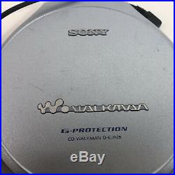 SONY CD Walkman G-Protection Model D-EJ925