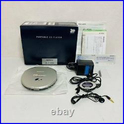 SONY CD Walkman Portable Audio Player D-E990 20th Anniversary Limited Silver JP