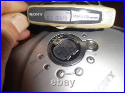 SONY CD Walkman Portable CD Player Radio FM AM D-F700 With remote control Rare