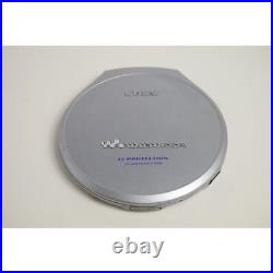 SONY CD Walkman Portable CD Player Silver G-PROTECTION D-E999 Japan