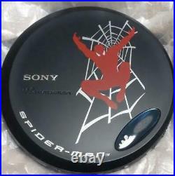 SONY CD Walkman Spider Man Special Model New Unused