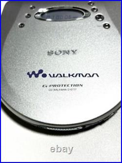 SONY CD Walkman portable CD player D-E777 Operation confirmed