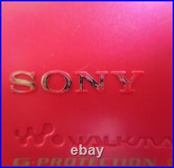 SONY CD Walkman portable CD player D-EJ775 operation confirmed
