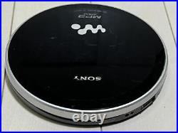 SONY CD Walkman portable CD player D-NE730 black Working Tested From Japan