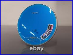 SONY CD Walkman portable CD player D-NE730 blue working product Good Condition