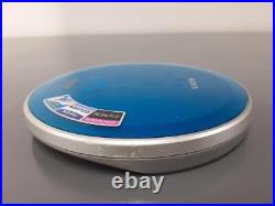SONY CD Walkman portable CD player D-NE730 blue working product Good Condition