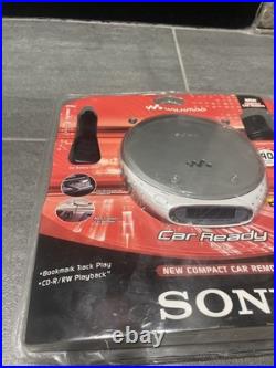 SONY Car Ready CD Player with Car Kit Model D-EJ368CK with Remote & More New Sealed