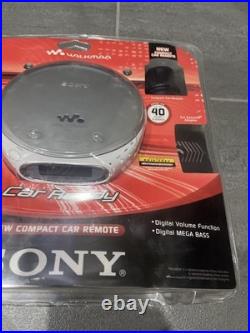 SONY Car Ready CD Player with Car Kit Model D-EJ368CK with Remote & More New Sealed