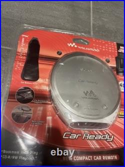 SONY Car Ready CD Player with Car Kit Model D-EJ368CK with Remote & More New Sealed