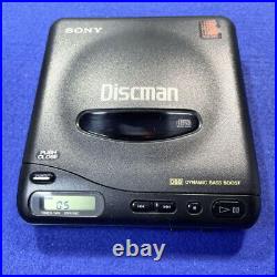 SONY D-11 Discman Portable CD Player Black dynamic bass boost limited From JAPAN