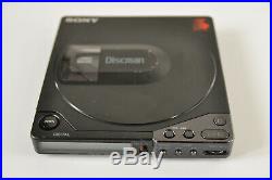 SONY D-150 Vintage DISCMAN Black CD Walkman JAPAN for RESTORATION Collectable
