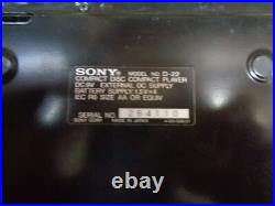 SONY D-22 Discman CD Player Made In Japan