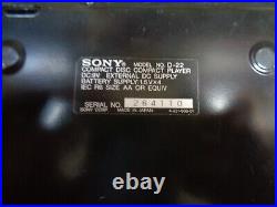 SONY D-22 Discman CD Player Made In Japan