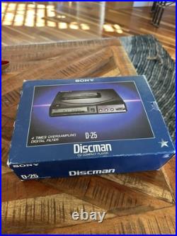 SONY D-25 Discman CD Player