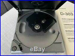 SONY D-303 Discman Compact Disc tragbarer CD Player